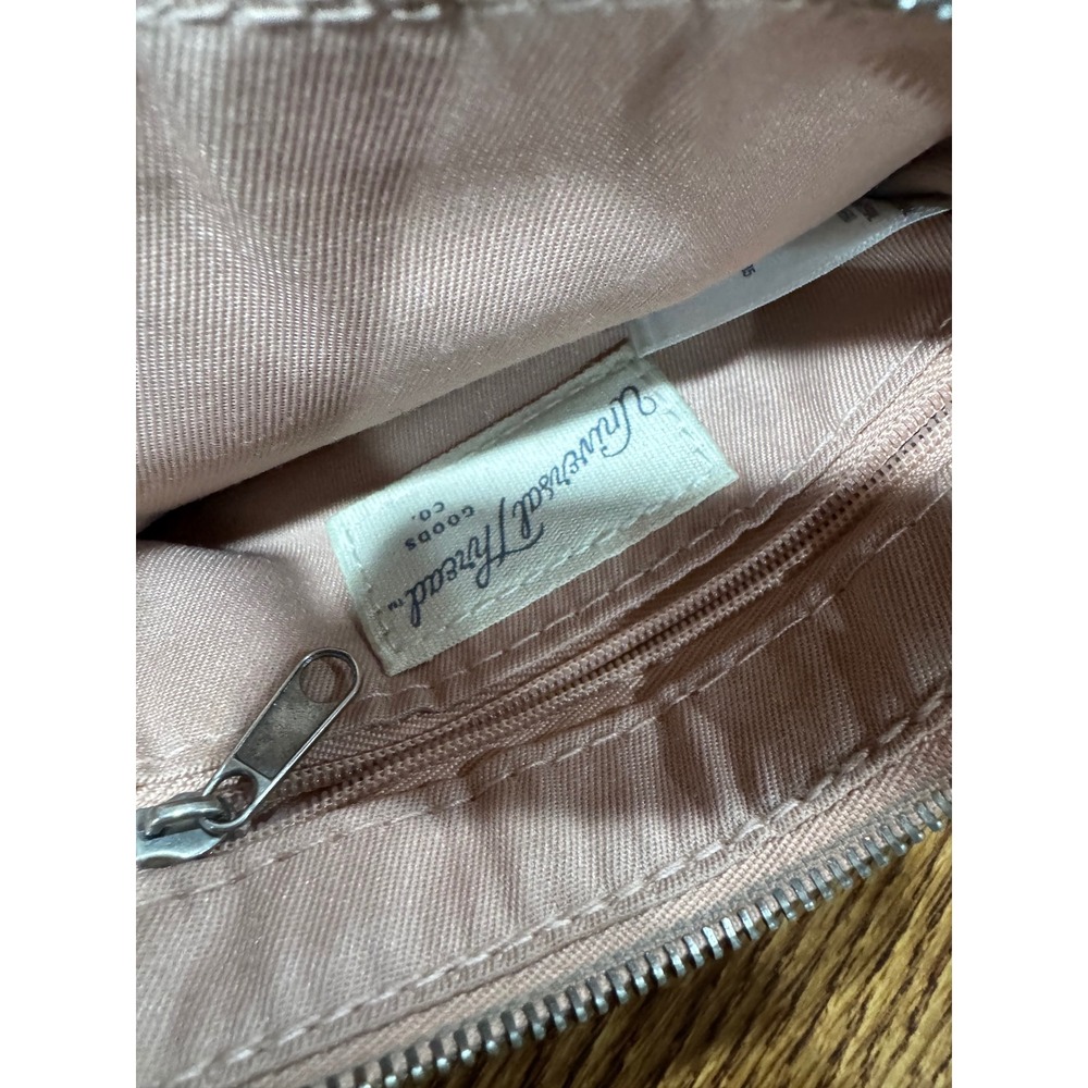 Universal Thread Blush Pink Crossbody Bag Triple Zip Wallet Organizer Purse